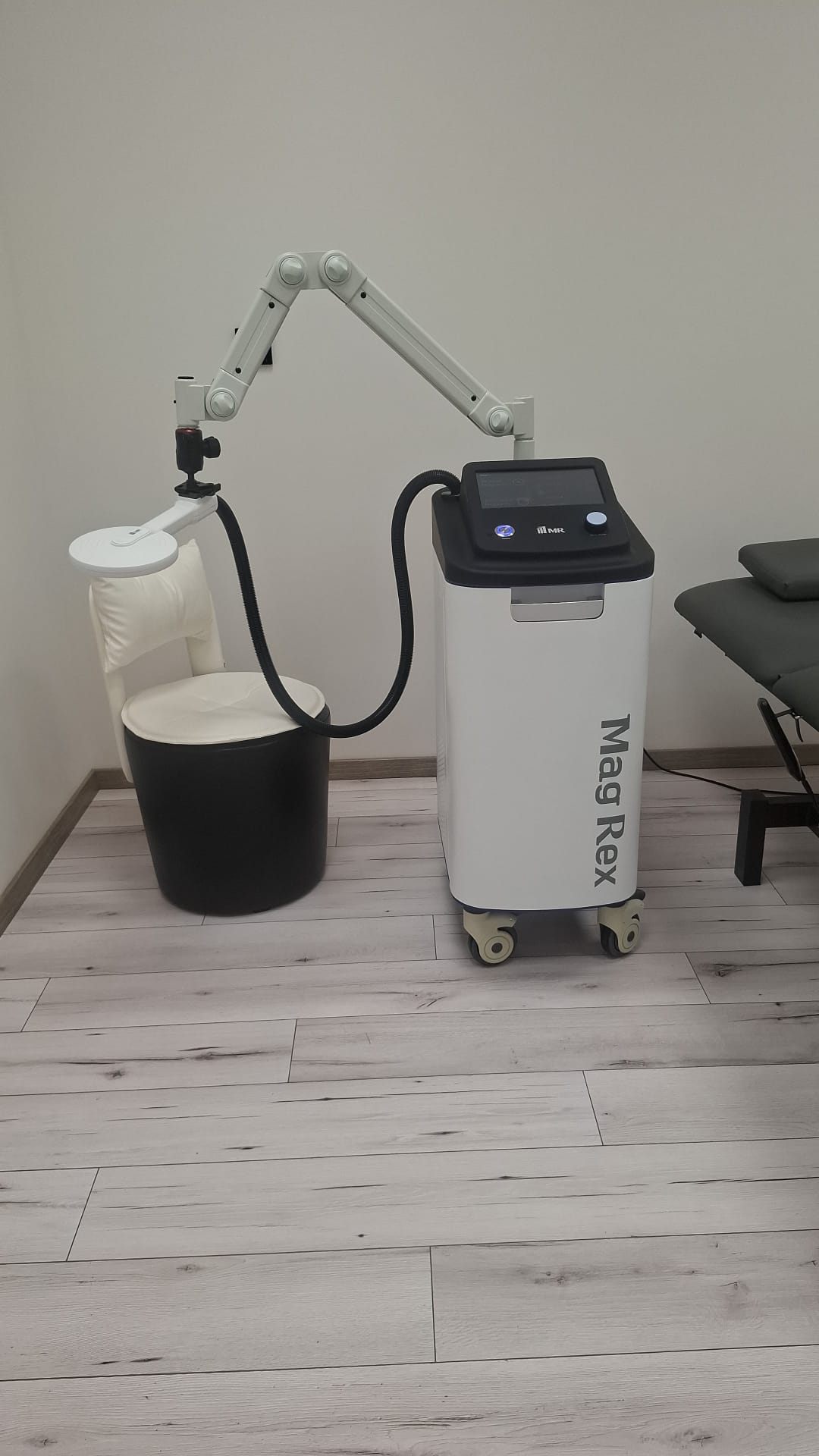 Magneto terapija + elektrostimuliacija su naujos kartos MagRex aparatu